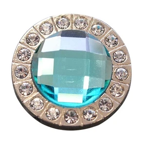 66HS Western Tornillo Trasero Concho Turquesa Cristal Baya Bling Cabezal Vaquera - Imagen 1 de 25