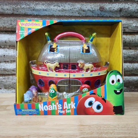 Big Idea Veggie Tales Noah's Ark Playset 2016 NEW IN BOX Cover