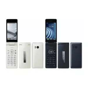SHARP AQUOS KEITAI 4 8GB 1GB RAM Factory Unlocked Flip Phone 3.4 FROM JAPAN - Picture 1 of 10