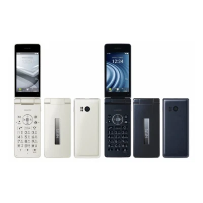 SHARP AQUOS KEITAI 4 8 GB 1 GB di RAM sbloccato in fabbrica Flip Phone 3.4 DA... - Immagine 1 di 4