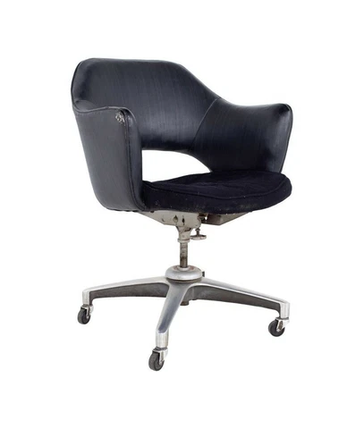 Saarinen Style Mid Century Wheeled Desk Chair Cover