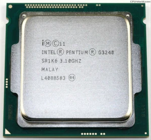 CPU Intel Pentium G3240 SR1K6 Dual Core 3.10GHz 3M Cache3 Socket LGA 1150 - Foto 1 di 1