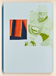 2011-12 Dominion Calvin De Haan 3 Color Patch Printing Plate Rookie Rc (1/1)