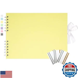 Yopih Scrapbook Photo Album 40 Pages Scrap Book Memory Book 8.5 x 11.5 inch G - Picture 1 of 5