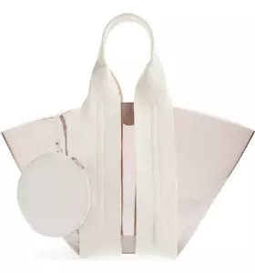 REBECCA MINKOFF Translucent PVC Exterior Tote Shoulder Large Handbag NEW - Picture 1 of 9