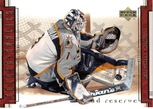 2000-01 UD Reserve Golden Goalies #GG6 Mike Dunham - Picture 1 of 3