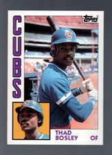 1984 Topps Tiffany Thad Bosley #657 