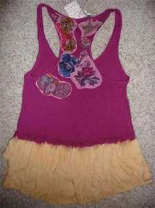 Nuevo con etiquetas Cárdigan Free People Garden Applique Camiseta sin mangas Cami talla S, $88 - Imagen 1 de 1