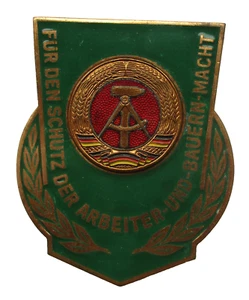 Vintage GDR Honorary for The Protection of The Worker And Farmers Force - Picture 1 of 4