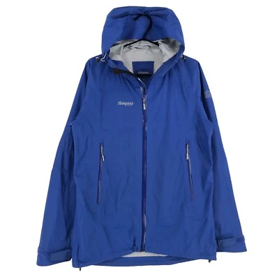 BERGANS OF NORWAY RaincoatJacket Coat 5070 Sky Hooded Men Size S - Image 1 of 4