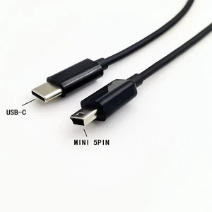 USB C to Mini USB 2meter 6FT Cable Charging Cord for  PS3 Controller, MP3 Player - Picture 1 of 6