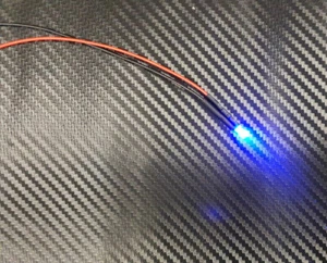 LED 5 mm AZUL teñido 6 - 12 voltios terminado soldado iluminación coche policía THW - Imagen 1 de 1