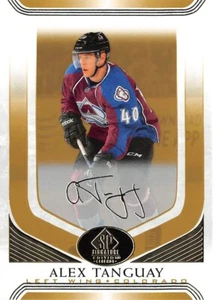 2020-21 SP Signature Legends Gold #154 Alex Tanguay - Picture 1 of 2