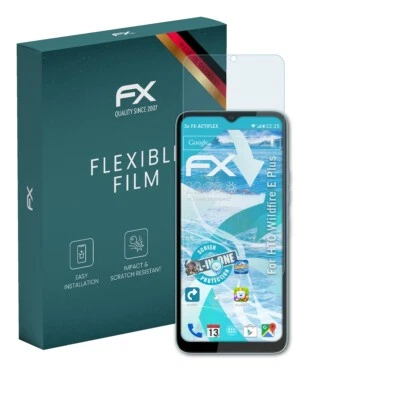 atFoliX 3x Protective Film for HTC Wildfire E Plus clear&flexible - Image 1 of 4
