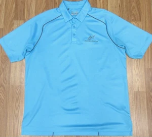 CAMISA POLO UNDER ARMOUR HEATGEAR POLI/SPANDEX AQUA AZUL Y GRIS X-GRANDE, XL - Imagen 1 de 4
