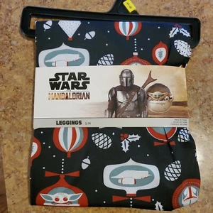 Star Wars Mandalorian baby yoda Disney Leggings Small - Picture 1 of 3