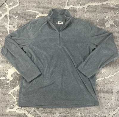 Alpine Design Men's Size XL Quarter Zip Pullover Gray Sweatshirt Sweater Fleece - Image 1 of 4