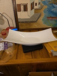 The Palm Restaurant 18" Ceramic Serving Tray Platter Plate  - Picture 1 of 13