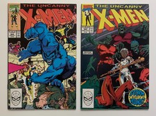 Uncanny X-Men #264 & 265 (Marvel 1990) 2 x FN+ issues.