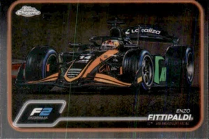2024 Topps Chrome Formula 1 - F2 Drivers Enzo Fittipaldi #111 - Picture 1 of 2