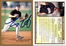 Tony Torcato Signed 1999 Topps  Traded and Rookies #T31  San Francisco Giants