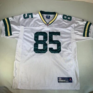 Greg Jennings Green Bay packers on field Reebok size 50 vintage - Picture 1 of 8