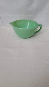 Vintage Fire King Jadeite Batter Bowl Green Anchor Hocking 7.5 BY 4 - Picture 1 of 6