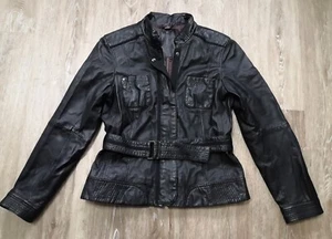 S. Oliver Damen Lederjacke, Echtleder, schwarz Gr. 40, sehr gut erhalten - Bild 1 von 11