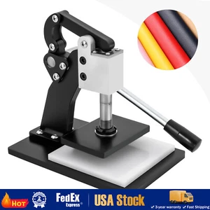 Manual Leather Cutting Machine Die Cutter PVC Hand Press DIY Hand Tool - Picture 1 of 13