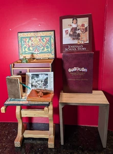 American Girl Josefina Writing Desk With Stand And School Supplies RARE ITEM - Photo 1/19