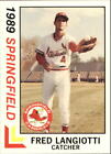 1989 Springfield Cardinals Best #24 Fred Langiotti