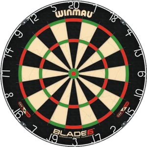 NEW 2025 Winmau Blade 6 SIX Dart Board Professional Level + Free Set of Darts - Picture 1 of 12