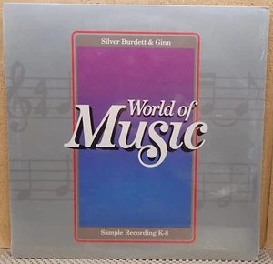 World of Music Sample Recording K-8 - Silver Burdett & Ginn  1988 - SEALED - Imagen 1 de 4