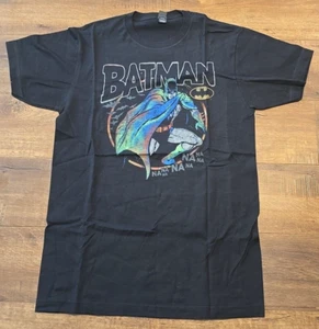 VTG-Look Tultex Batman Graphic T-Shirt Mens Size Medium Black - Picture 1 of 4