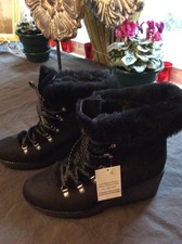 j crew nordic wedge boots pink