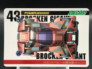 BLOKEN G Let's & Go!! Mini 4WD Carddass TCG BANDAI Japan Rare No.43 F/S - Picture 1 of 12