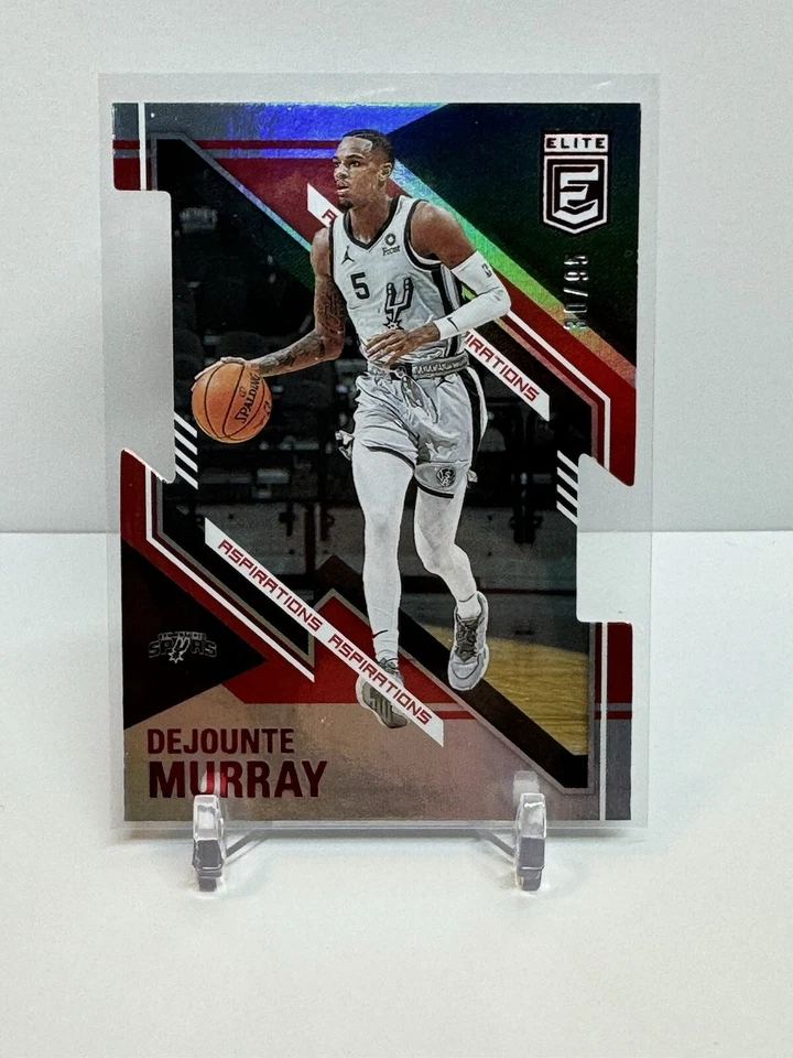 DEJOUNTE MURRAY 2020-21 Donruss ELITE #21 Die Cut numbered /95 NOrleans Pelicans - Image 1 of 4