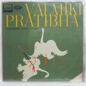 Valmiki Pratibha By Rabindranath Bengali LP Record Bollywood Vinyl Indian VG+ - Imagen 1 de 7