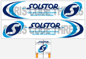 Code 3 Adhesive Vinyl Trailer Decal - Solstor - 1/50 1/64 1/76 1/148 1/87 - Picture 1 of 1