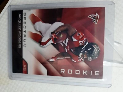 2011 Absolute Memorabilia Spectrum Gold #133 Jacquizz Rodgers 25/25 Falcons - Image 1 of 3