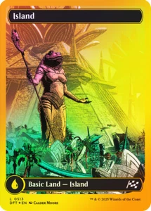 MTG FOIL Island 513 Full Art First Place Foil - Aetherdrift #513 - Bild 1 von 1