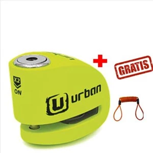 Anti-theft Disk Urban Securty 906 Fluor With Alarm + Cable Reminder - Picture 1 of 7