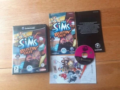 The Sims Bustin’ Out Nintendo GameCube PAL - Boxed With Manual - Image 1 of 4