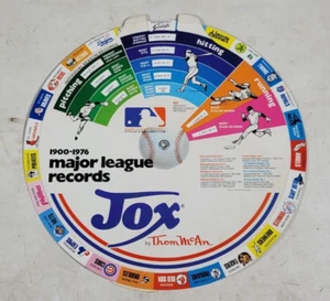 *1900-1976* Major League Records/ JOX by Thom McAn Vintage MLB *1977* - Picture 1 of 4