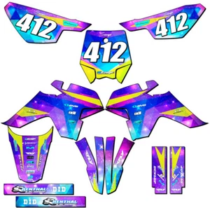  SR 125 AUTO SPACE KADET Galaxy Senge Graphics Kit Compatible with SSR - Imagen 1 de 10