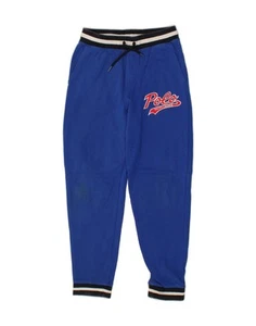 POLO RALPH LAUREN Boys Tracksuit Trousers Joggers 10-11 Years Medium Blue CR10 - Picture 1 of 4