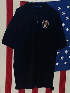 Marine Security Guard Detachment Damascus Syria Polo Size Large MSG Embassy RARE - Picture 1 of 3