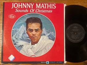 Johnny Mathis Sounds Of Christmas LP Mercury Mono Holiday + Inner EX!!!! - Picture 1 of 5