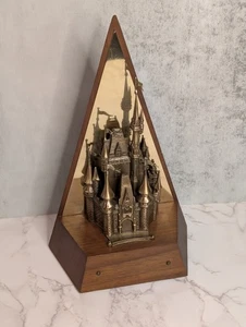 Cinderella Castle Bronze Statue Disney 15 Years Cast Member Service Award - Picture 1 of 11