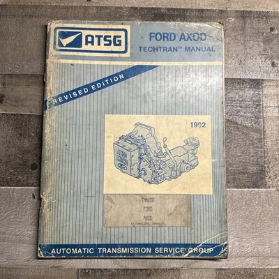 Used ATSG Techtran Manual Ford AXOD Revised Edition - Image 1 of 2